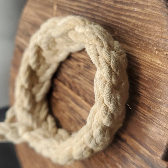 B2639 hemp brutalist survivalist bracelet - Picture 1 of 3